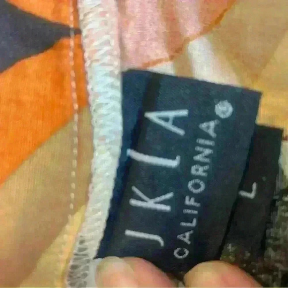 Vintage Western Fringed Skirt with Fall Colors Design Size Large - Picture 7 of 12